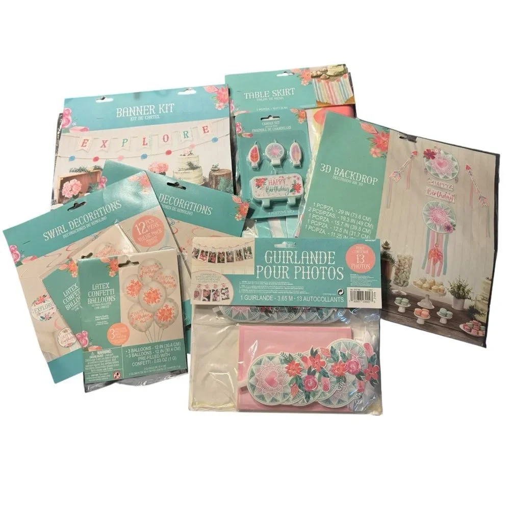 PREMIUM Birthday Party Pack - Everything You Need To Throw An Elegant Party